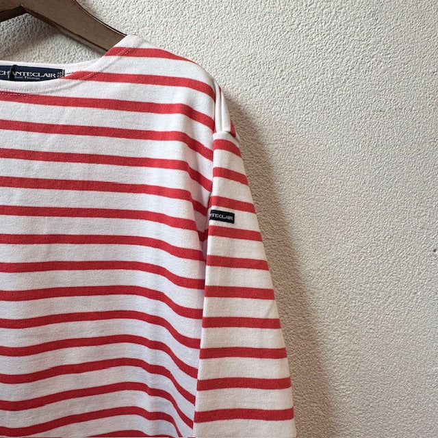 CHANTECLAIR【シャントクレール】 クルーネック9分袖バスクシャツ BI5125337
