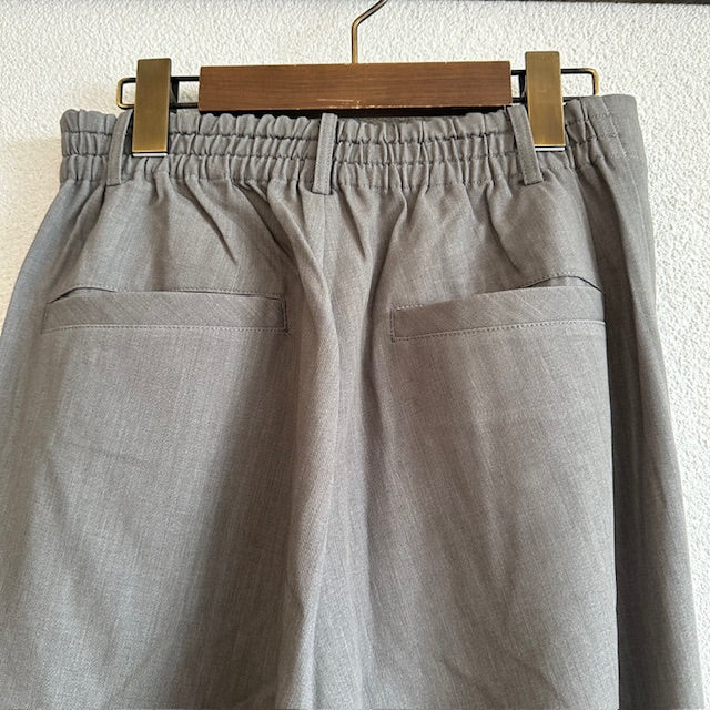 YARRA NEU ウールブレンドスラックスパンツ 5545-411