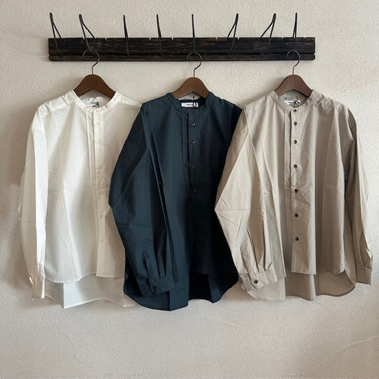 YARRA NEU オーガニックコットンダンプシャツ    5543-409