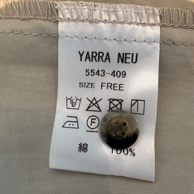 YARRA NEU オーガニックコットンダンプシャツ 5543-409