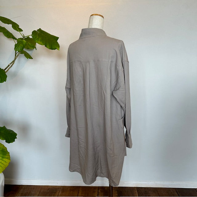 【40%OFF】YARRA NEU ヤラニュー テンセルリネン チュニックシャツ 5414-415