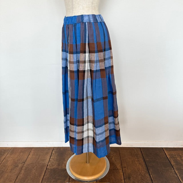 O’NEIL OF DUBLIN オニール・オブ・ダブリン リネンタックギャザースカート BI8125101