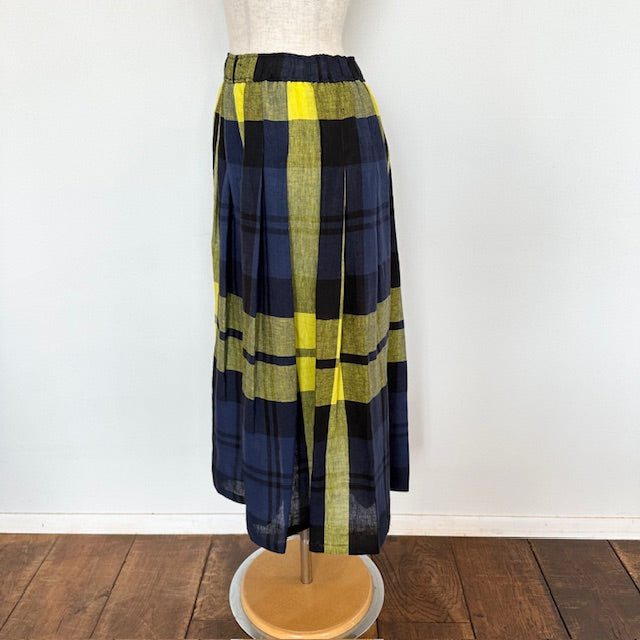 O’NEIL OF DUBLIN オニール・オブ・ダブリン リネンタックギャザースカート BI8125101