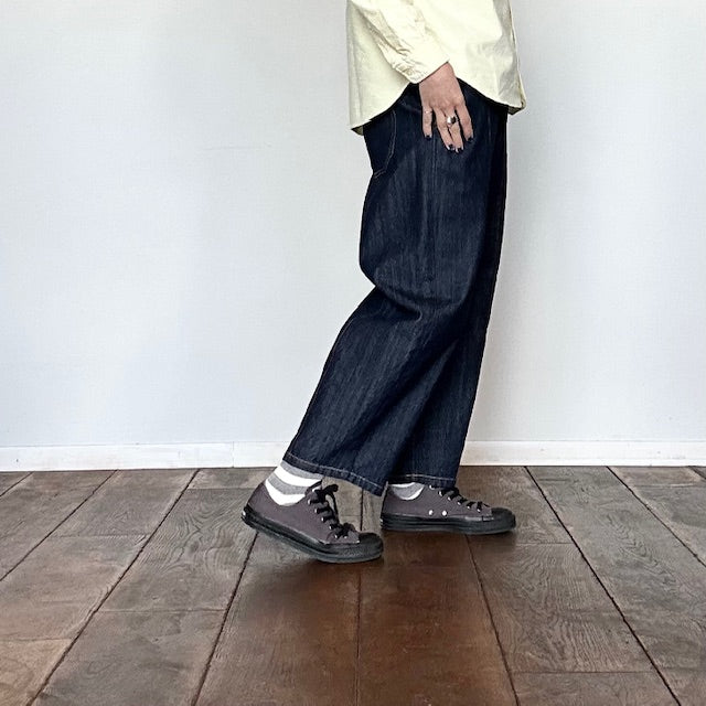 tus+ BORDER SOCKS ボーダー ソックス T006