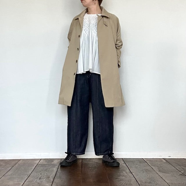 D.M.G. ムラ糸デニム アーモンドパンツ 14-250C