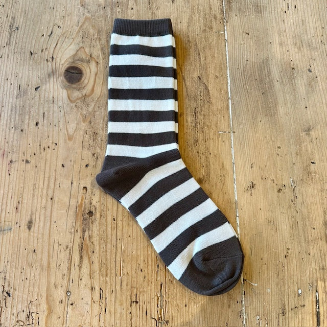tus+ BORDER SOCKS ボーダー ソックス T006