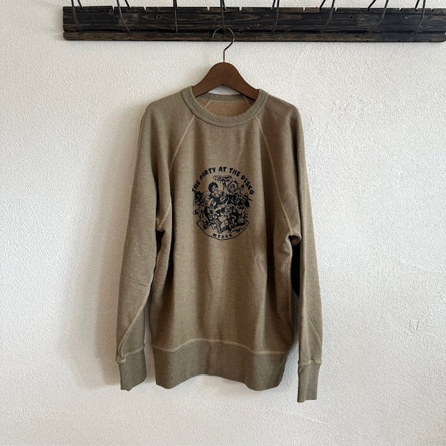 HTS エイチティーエス "HTS16" PRINT SWEAT SHIRT(スウェット)RNHT2451P06