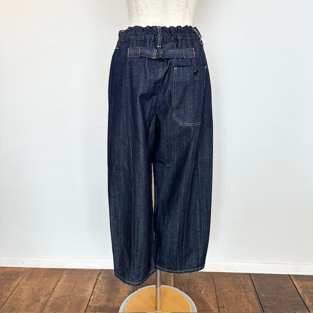 D.M.G. ムラ糸デニム アーモンドパンツ 14-250C