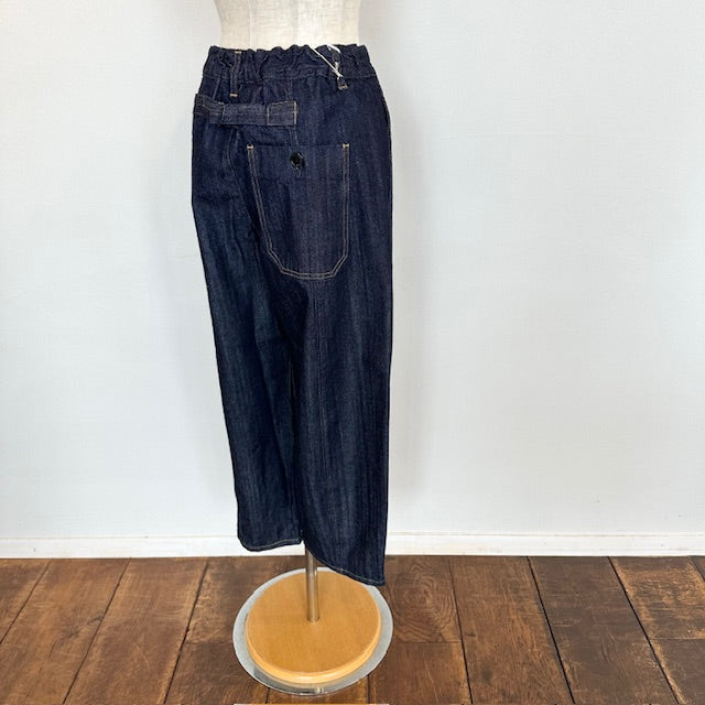 D.M.G. ムラ糸デニム アーモンドパンツ 14-250C