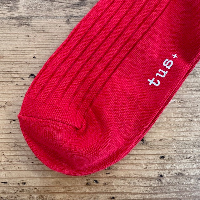 tus+  BASIC COLOR CASE SOCKS ベーシック カラー ケース ソックス   T001