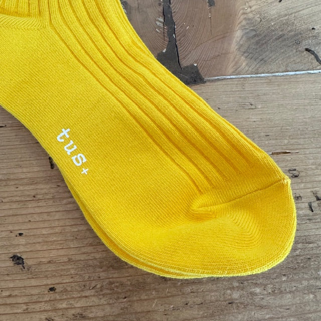 tus+  BASIC COLOR CASE SOCKS ベーシック カラー ケース ソックス   T001