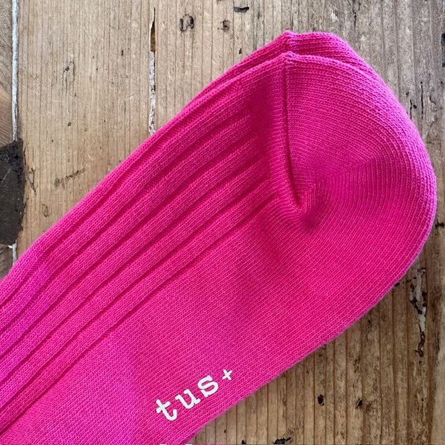 tus+  BASIC COLOR CASE SOCKS ベーシック カラー ケース ソックス   T001