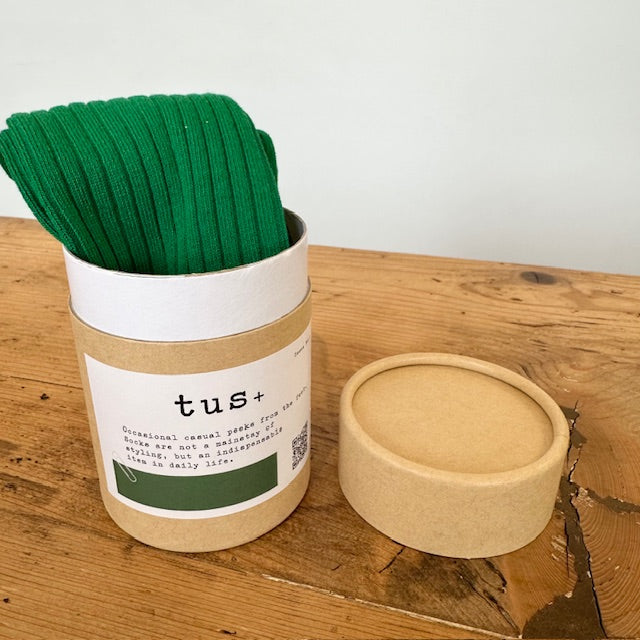 tus+  BASIC COLOR CASE SOCKS ベーシック カラー ケース ソックス   T001