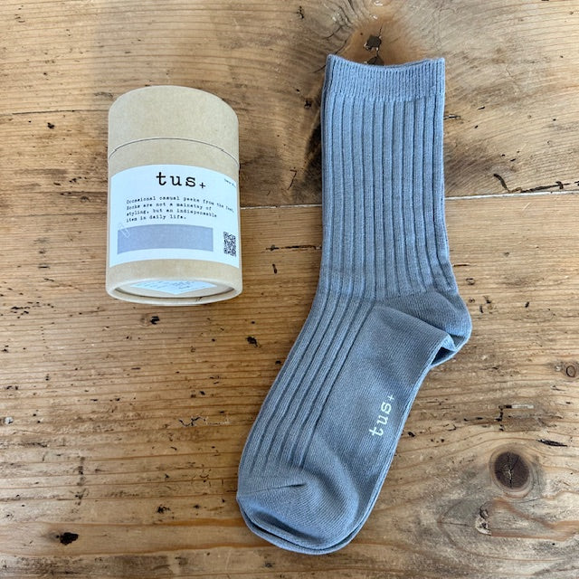 tus+  BASIC COLOR CASE SOCKS ベーシック カラー ケース ソックス   T001