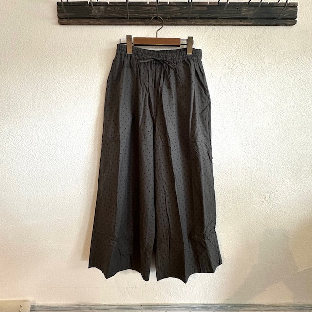 SOIL ソイル 40’sPOPLIN DOT PRINT WIDE EASY PANTS(パンツ)NSL25536