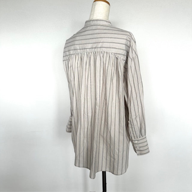 doux bleu バックギャザーシャツ 2543-028
