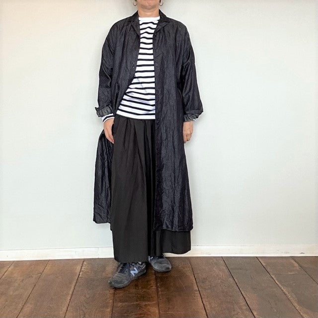 (g)グラム ライトデニムシャツワンピース g-015D