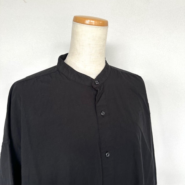 ARMEN アーメン 40s POPLIN BANDED COLLAR LONG SHIRTS(シャツ)INAM2554PD
