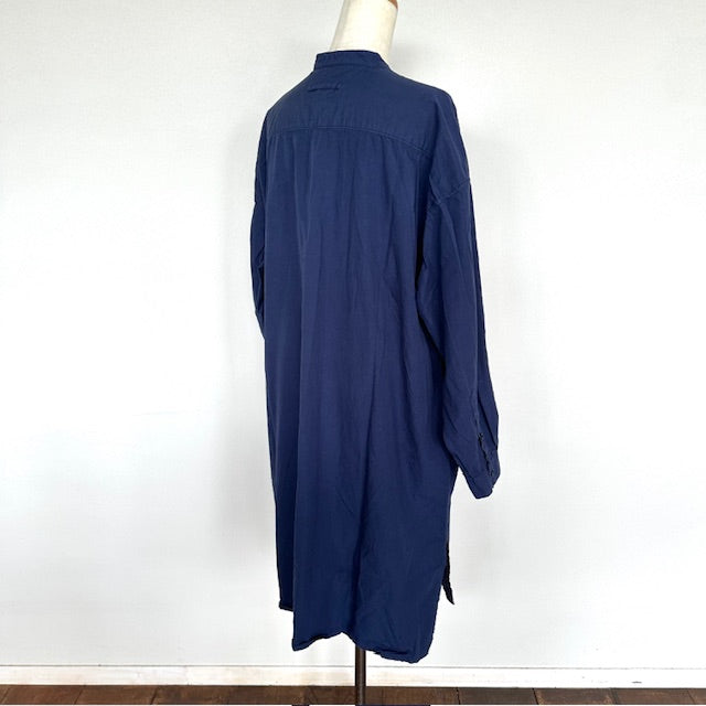 ARMEN アーメン 40s POPLIN BANDED COLLAR LONG SHIRTS(シャツ)INAM2554PD