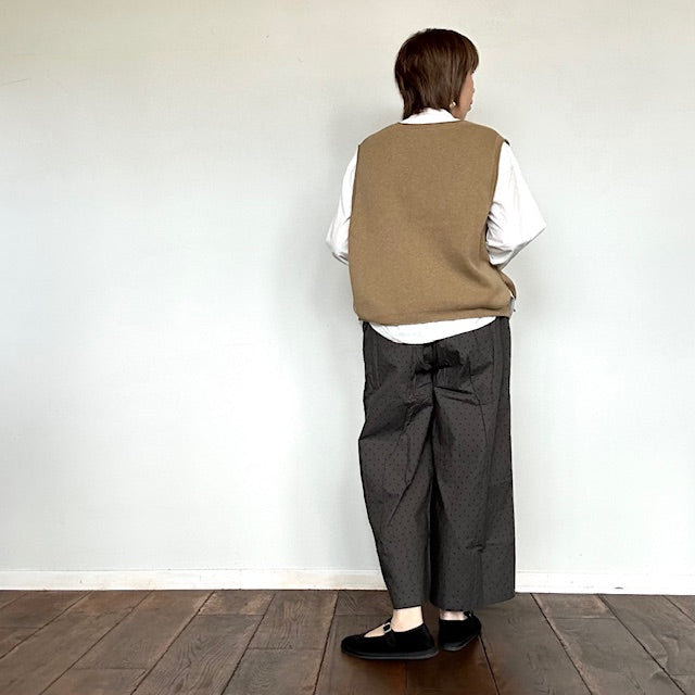 SOIL ソイル 40’sPOPLIN DOT PRINT WIDE EASY PANTS(パンツ)NSL25536