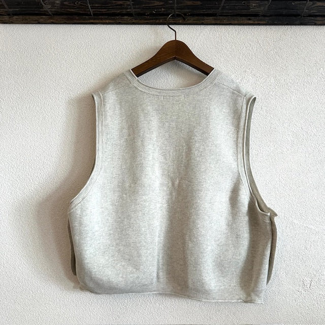 ESTROISLOSE(エストゥロワルーズ) コットンミラノリブ ベスト K25301