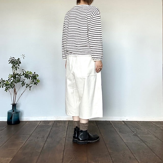 mao made マオメイド ボーダーTEEニット 541115