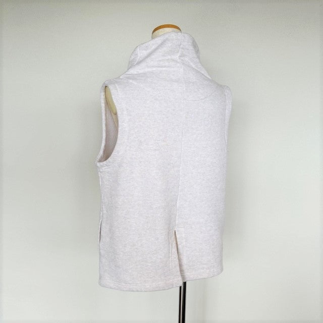 DanaFaneuil ガーゼ裏毛スタンドベスト  D2722301