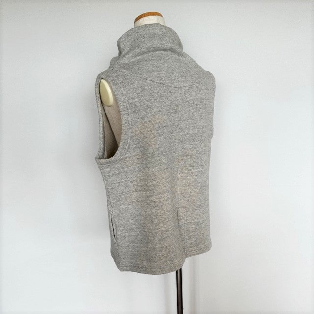 DanaFaneuil ガーゼ裏毛スタンドベスト  D2722301