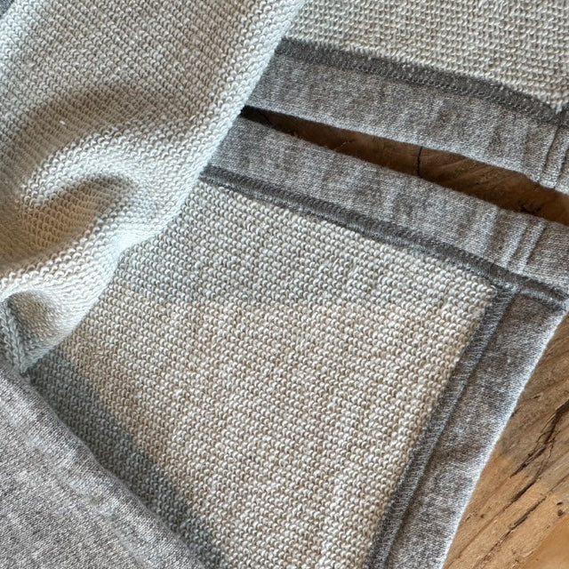 DanaFaneuil ガーゼ裏毛スタンドベスト  D2722301