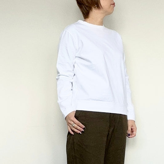 DanaFaneuil ダナファヌル  HEAVYムラ糸長袖プルオーバー  D5125106