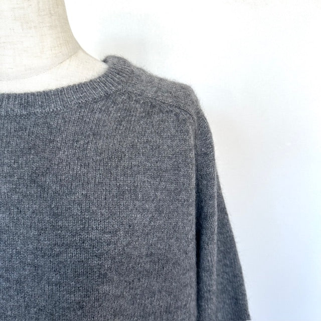 YARRAヤラ ラクーンブレンドニットプルオーバー 1552-278