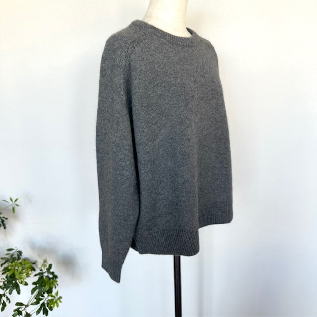 YARRAヤラ ラクーンブレンドニットプルオーバー 1552-278