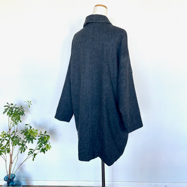 YARRAヤラ エコウールミドル丈コート 1557-283