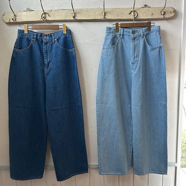 ESTROISLOSE エストゥロワルーズ ピュアデニムバギーパンツ EB24410-B