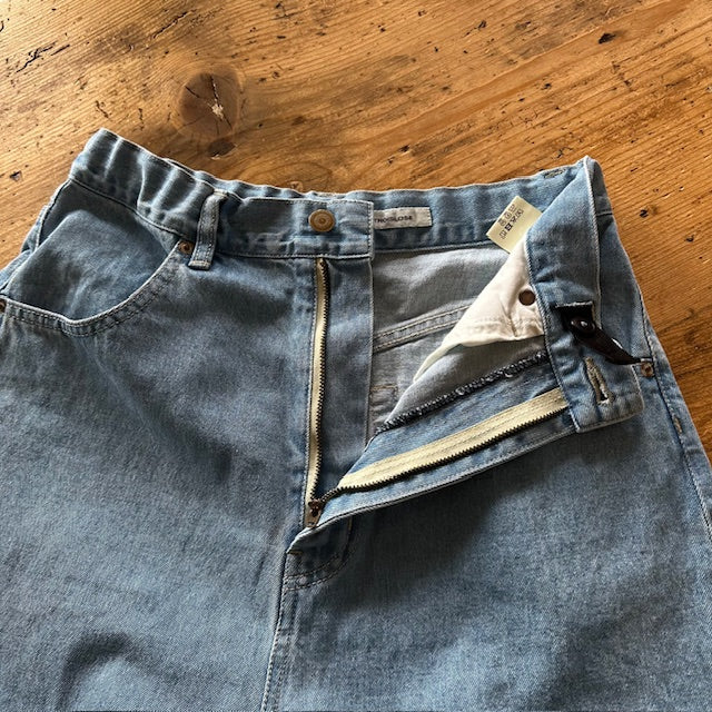 ESTROISLOSE エストゥロワルーズ ピュアデニムバギーパンツ EB24410-B