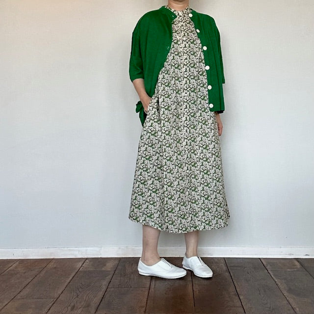 PONT DE CHALONS ポンデシャロン リーフプリントワンピース   22431528