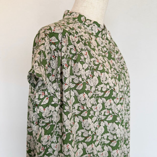 PONT DE CHALONS ポンデシャロン リーフプリントワンピース   22431528