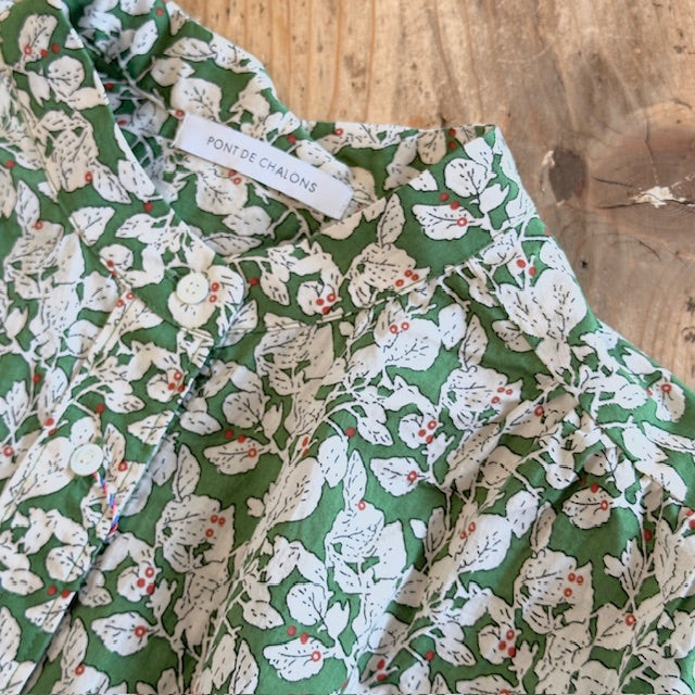 PONT DE CHALONS ポンデシャロン リーフプリントワンピース   22431528