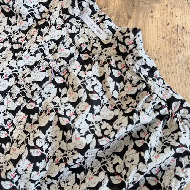 PONT DE CHALONS ポンデシャロン リーフプリントワンピース   22431528