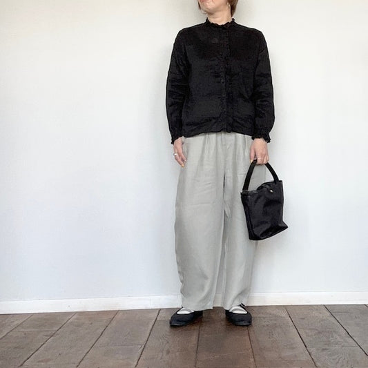 maison de soil メゾンドソイル LINEN TWILL 2TUCK TAPERED EASY PANTS(パンツ)GNMDS2501NLT