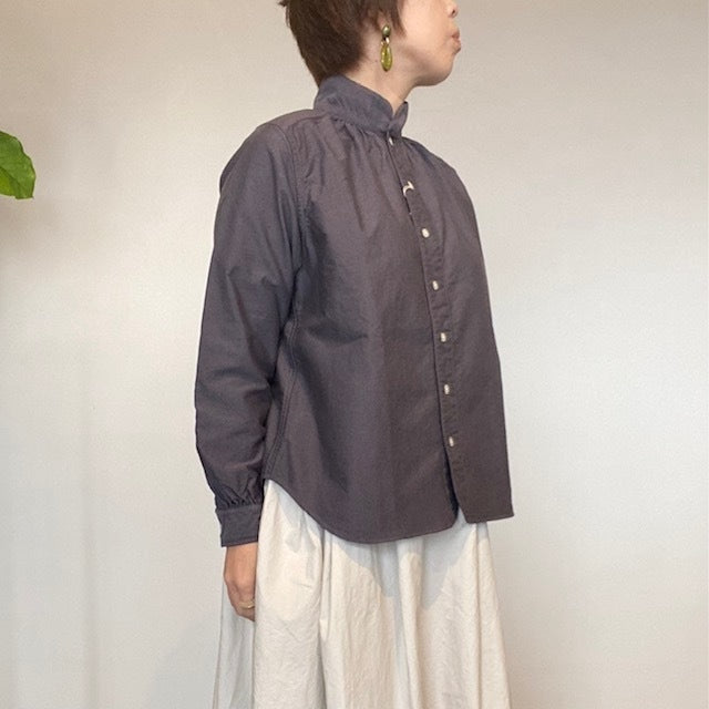 Dana Faneuil オックスワンピースカラーシャツ D6323122