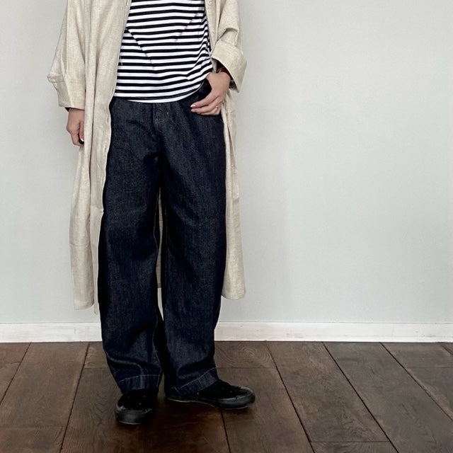 YARRA NEU ヤラニュー コットンデニムパンツ 55943124