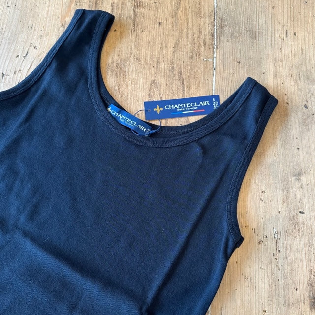 CHANTECLAIR 【シャントクレール】コットンフライス無地タンクトップ   BI5123143