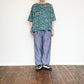 SOIL ソイル　　COTTON FLOWER PRINT GATHERED SMOCK（ブラウス）NSL24072