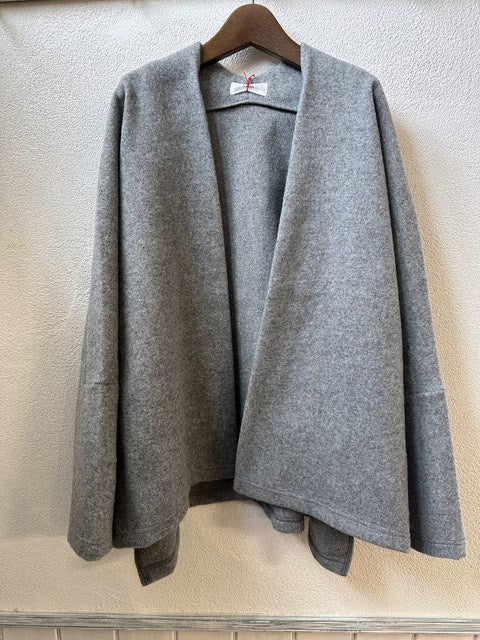 モッサトッパーカーディガン グレー