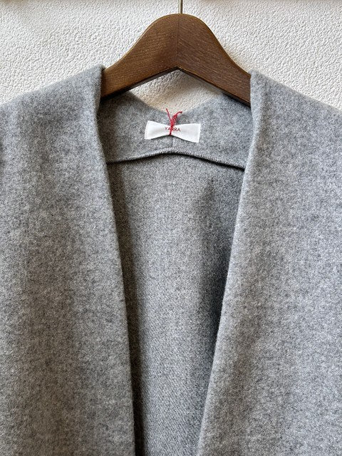モッサトッパーカーディガン グレー