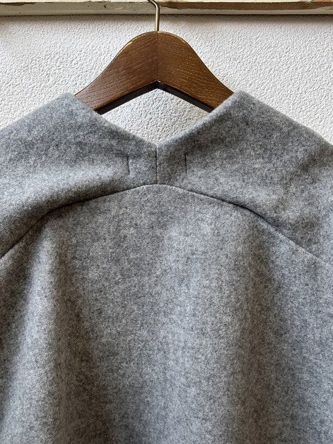 モッサトッパーカーディガン グレー