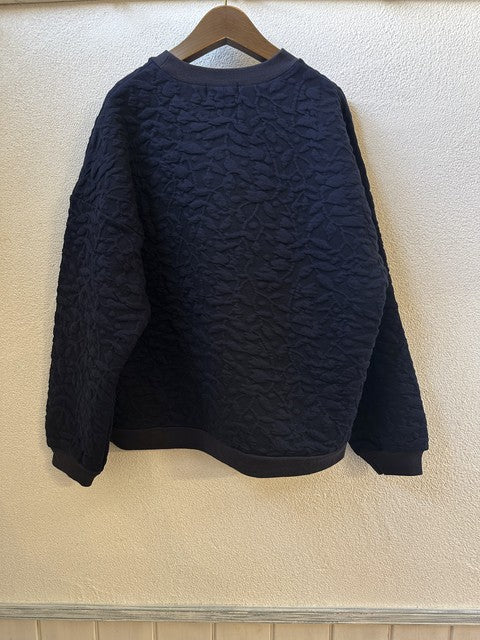 草木キルトJQDドロッププルオーバー ネイビー