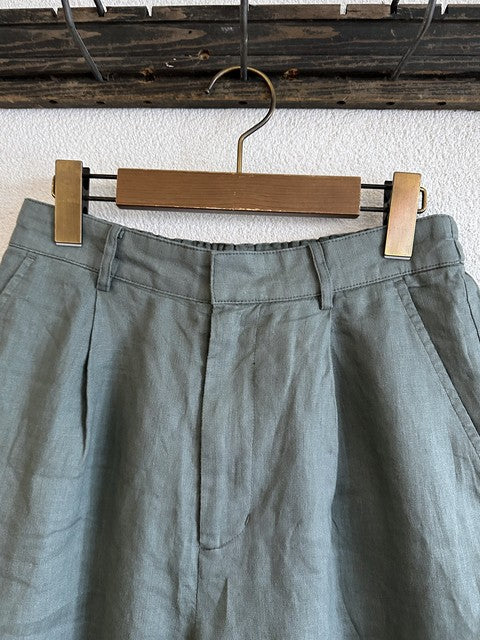30 グリーン タックとウエストまわり