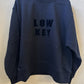 LOWKEY スウェット ネイビー